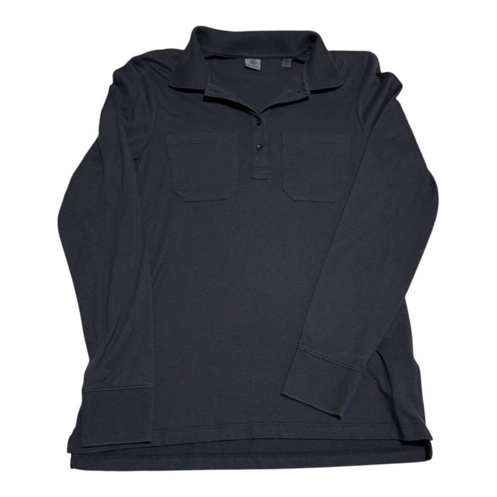 G/Fore Pima Cotton Blend‎ Golf Long Sleeve Polo Lightweight Shirt Women’s Medium